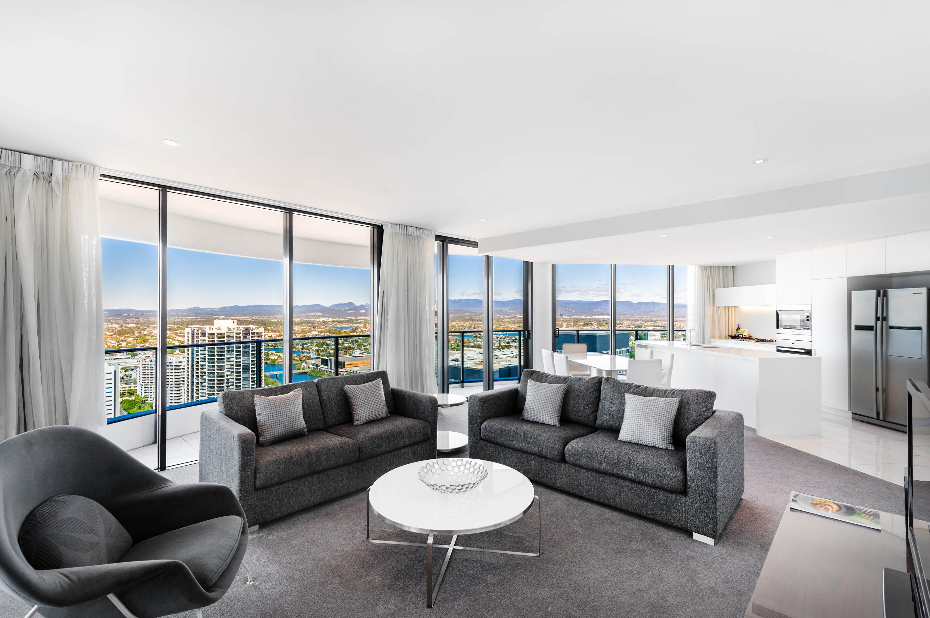 Peppers Broadbeach Gold Coast Exterior photo Living room