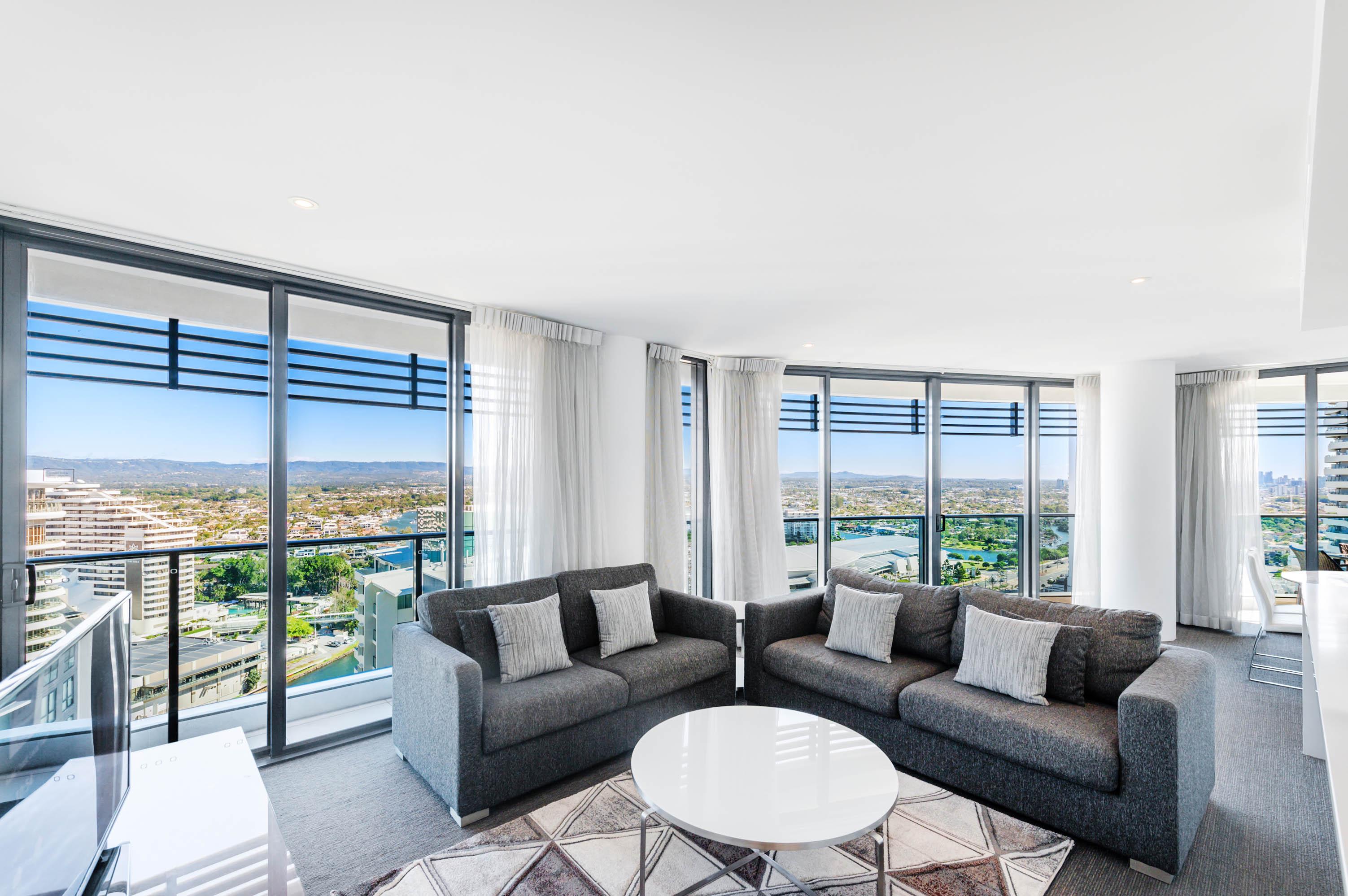 Peppers Broadbeach Gold Coast Exterior photo Living room